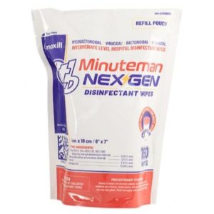 NEXGEN disinfectant wipes refil 160